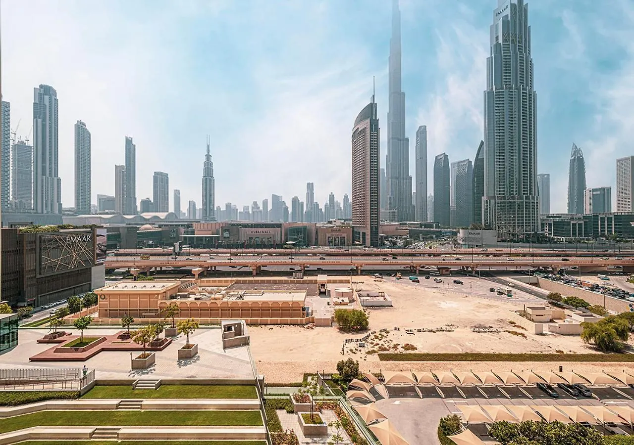 Full Burj Khalifa View - Opposite Dubai Mall Access - 8 Min Walk To Mall & Fountain - Luxury 2Br Apartman