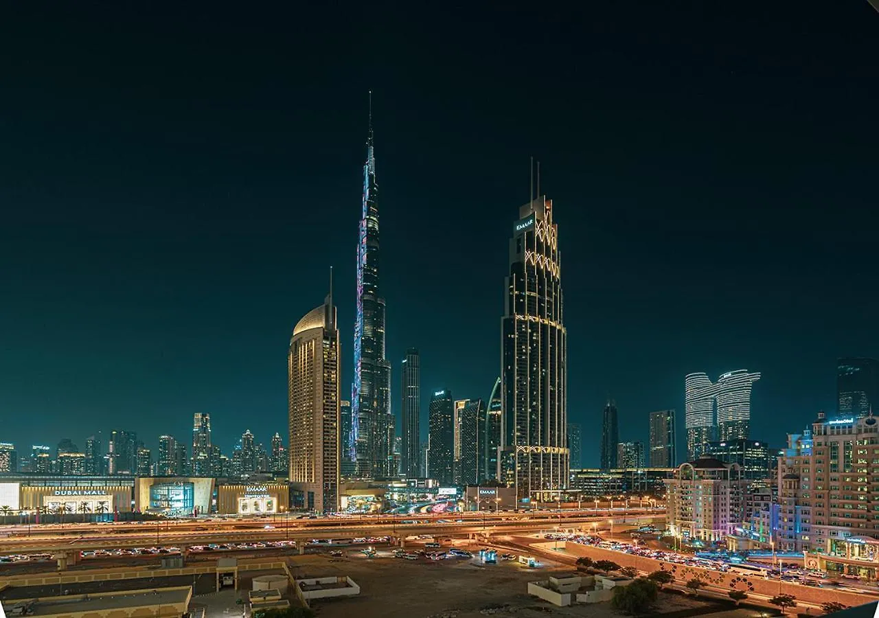 Full Burj Khalifa View - Opposite Dubai Mall Access - 8 Min Walk To Mall & Fountain - Luxury 2Br Apartment