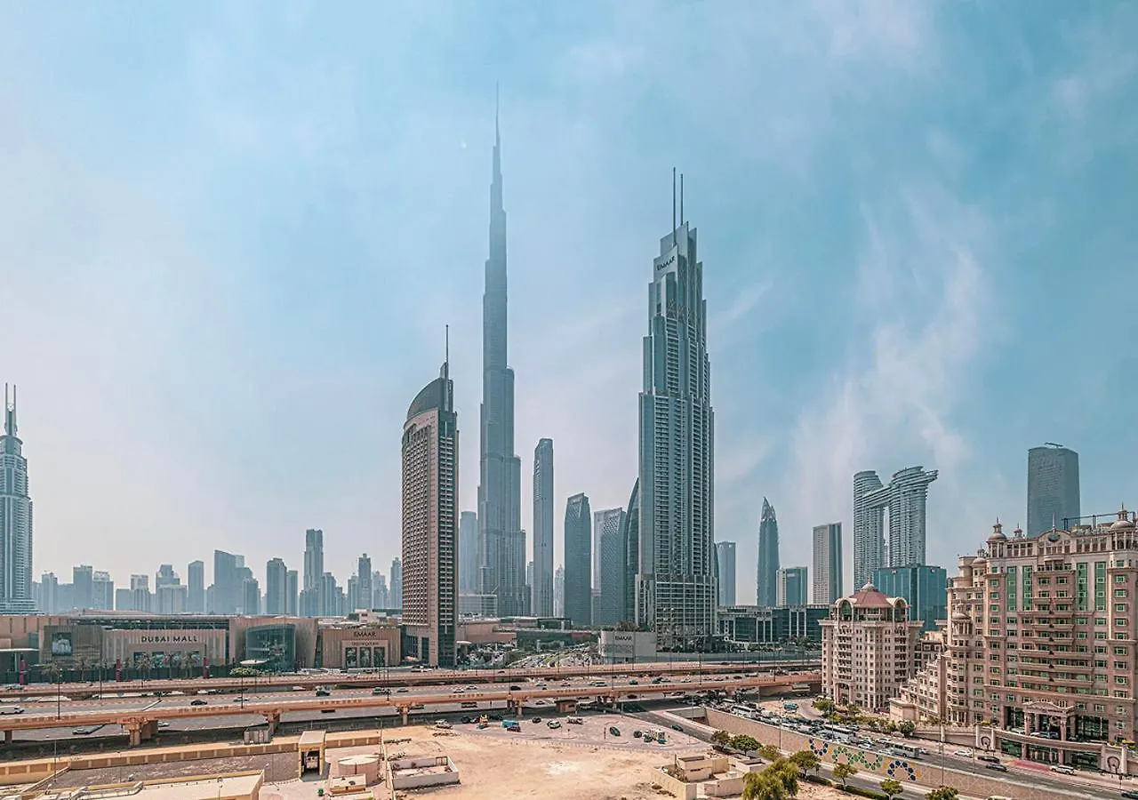 Full Burj Khalifa View - Opposite Dubai Mall Access - 8 Min Walk To Mall & Fountain - Luxury 2Br