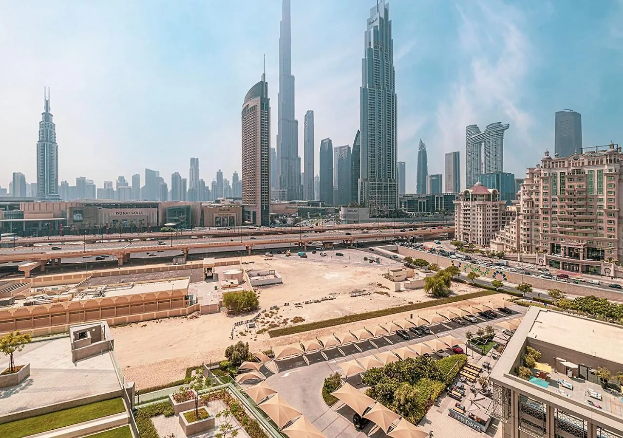 Apartman Full Burj Khalifa View - Opposite Dubai Mall Access - 8 Min Walk To Mall & Fountain - Luxury 2Br Egyesült Arab Emírségek